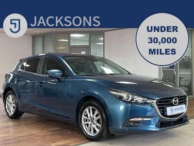 Blue Used 2018 Mazda 3 Hatchback | £11,950 (A bit pricey)