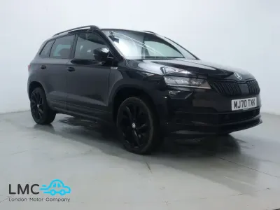Begagnad Skoda Karoq SportLine 150 HK (110 kW) 2020 Svart SUV