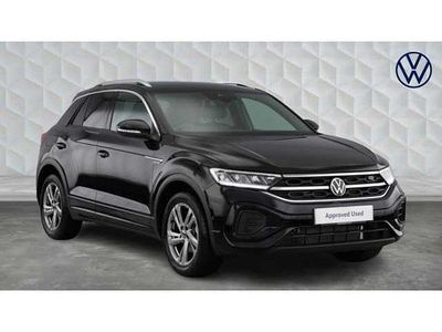 Black Used 2025 VW T-Roc R-line SUV | £27,620 (Fair price)