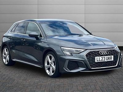 Used Audi A3 S-Line 150 HP (110 kW) 2023 Grey Sedan
