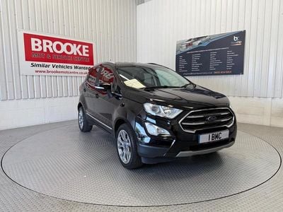 Black Used 2019 Ford Ecosport Titanium SUV | £9,190 (Fair price)