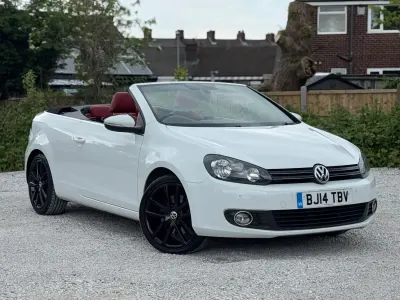 Used VW Golf Cabriolet GT 140 HP (102 kW) 2014 White Cabriolet