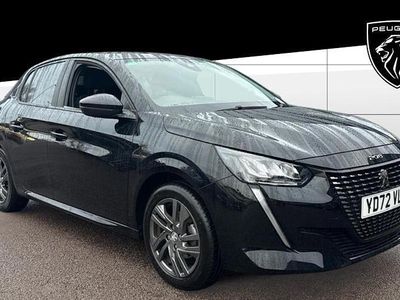 Black Used 2022 Peugeot 208 Active+ Hatchback | £12,131 (Fair price)