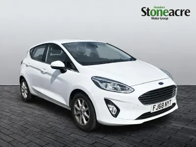 Used Ford Fiesta Zetec 2018 White Hatchback