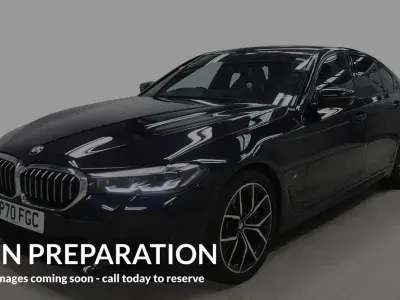 Used BMW 530 M Sport 2020 Black Sedan
