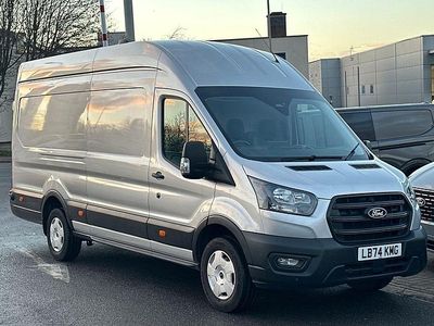 Used Ford Transit 130 HP (95 kW) 2024 Moondust silver (metallic paint)