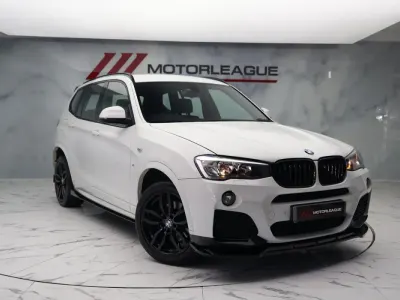 Used BMW X3 M Sport 190 HP (139 kW) 2017 White SUV