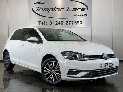 Used VW Golf VII SE 115 HP (84 kW) 2017 White Hatchback