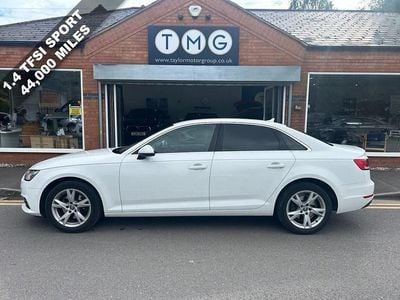 White Used 2016 Audi A4 Sport Sedan | £10,995 (Fair price)