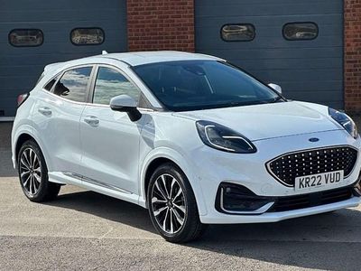 Black Used 2022 Ford Puma ST-Line SUV | £15,495 (Fair price)