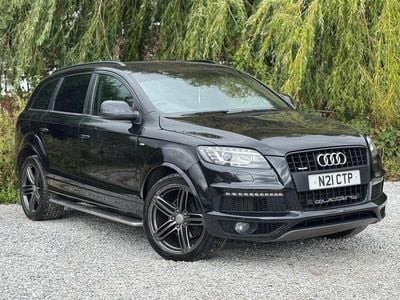 Black Used 2013 Audi Q7 S-line plus SUV | £10,495 (Fair price)