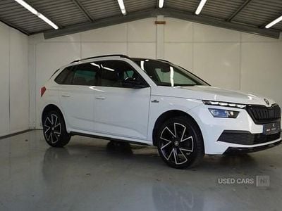 Used Skoda Kamiq Monte Carlo 150 HP (110 kW) 2021 White SUV