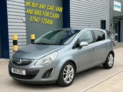 Second-hand Vauxhall Corsa 2011 Argintiu Hatchback