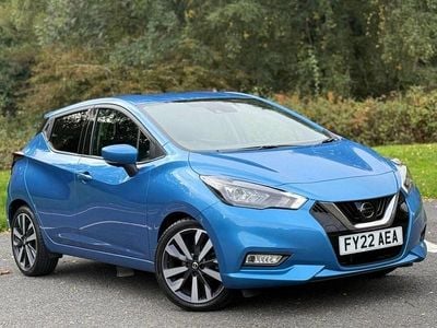 Blue Used 2022 Nissan Micra Tekna Hatchback | £10,995 (Fair price)
