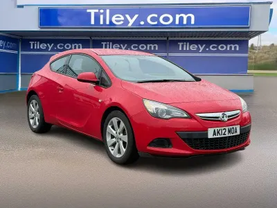 Used Vauxhall Astra GTC Sport 2012 Red Hatchback