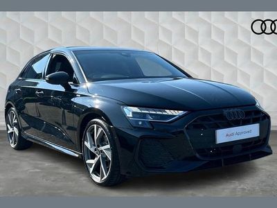 Used Audi A3 Black Edition 150 HP (110 kW) 2025 Black Hatchback