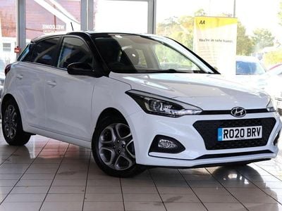White Used 2020 Hyundai i20 Hatchback | £11,640 (Fair price)