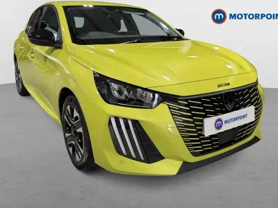 Używany Peugeot 208 Allure 2025 Żółty Hatchback