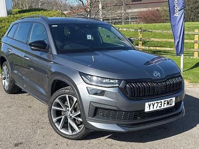 Used Skoda Kodiaq SportLine 196 HP (144 kW) 2023 Graphite grey metallic SUV
