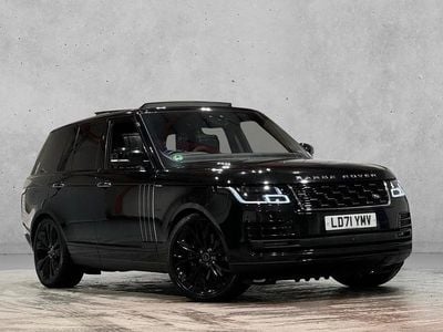Black Used 2021 Land Rover Range Rover SVAutobiography Dynamic Black SUV | £49,990 (A bit pricey)