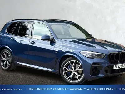 Used BMW X5 M Sport 286 HP (210 kW) 2022 Blue SUV