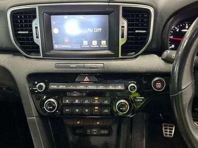 Used Kia Sportage GT-Line 114 HP (83 kW) 2018 Red SUV