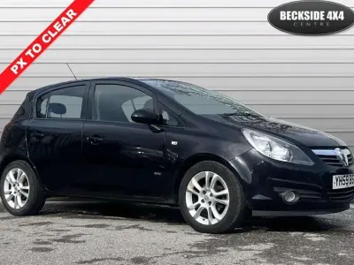 Second-hand Vauxhall Corsa 89 CP (65 kW) 2009 Negru Hatchback