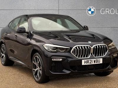 Used BMW X6 M Sport 340 HP (250 kW) 2021 Black SUV