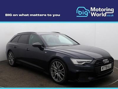 used Audi A6 2.0 TFSI 45 Black Edition Estate 5dr Petrol S Tronic quattro Euro 6 (s/s) (265 ps) Part Leather
