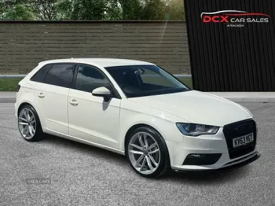 Used Audi A3 Sport 2013 White Hatchback