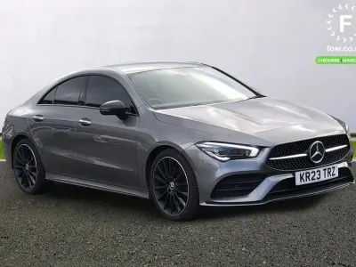 Used Mercedes CLA200 AMG Line Premium Plus 163 HP (119 kW) 2022 Grey Coupe
