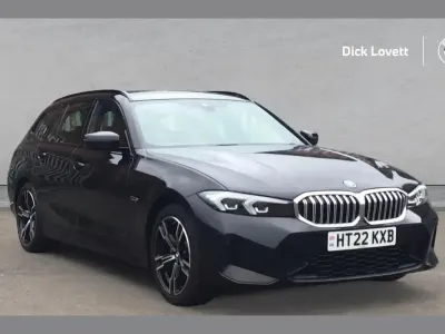 Used BMW 330e M Sport 288 HP (211 kW) 2022 Black Estate