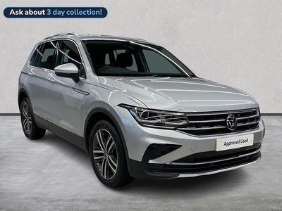 Silver Used 2022 VW Tiguan Elegance SUV | £24,999 (Fair price)