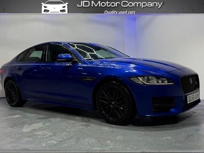 Blue Used 2019 Jaguar XF R-Sport Sedan | £11,400 (Fair price)