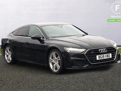 Black Used 2019 Audi A7 S-Line Hatchback | £23,499 (Fair price)