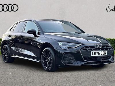 Used Audi A3 e-tron Black Edition 200 HP (147 kW) 2025 Black Hatchback