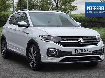 Used VW T-Cross R-line 113 HP (83 kW) 2020 White SUV