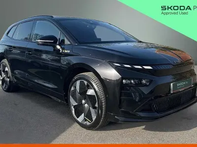 Used Skoda Enyaq iV vRS 250 kW (340 HP) 2026 Black magic pearl effect SUV