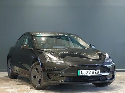 Black Used 2022 Tesla Model 3 RWD Sedan | £19,998 (Fair price)