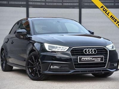 Used Audi A1 S-Line 125 HP (91 kW) 2015 Black Hatchback