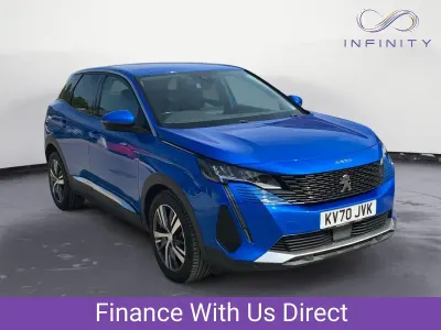 Used Peugeot 3008 Allure 131 HP (96 kW) 2021 Blue SUV