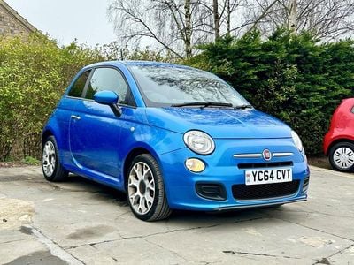 Used Fiat 500 S 69 HP (50 kW) 2014 Blue Hatchback