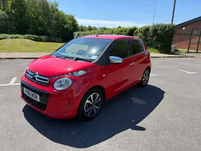 Used Citroën C1 Flair 82 HP (60 kW) 2016 Red Hatchback