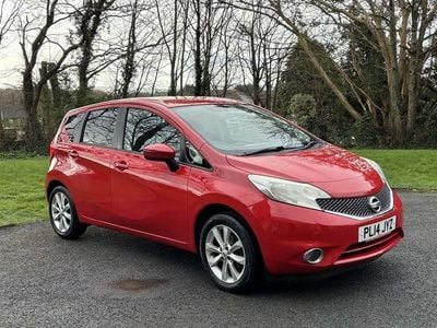 Used Nissan Note Acenta 98 HP (72 kW) 2014 Red Hatchback