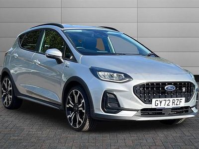 Moondust silver Used 2022 Ford Fiesta Active X Hatchback | £16,000 (Fair price)