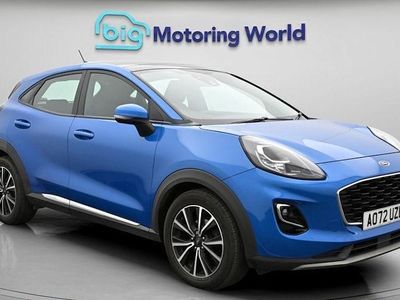 Begagnad Ford Puma Titanium 125 HK (91 kW) 2022 Blå SUV
