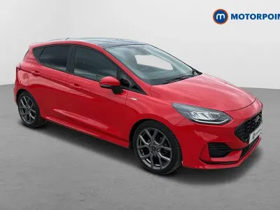 Used Ford Fiesta ST-Line 125 HP (91 kW) 2021 Red Hatchback