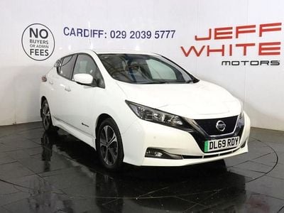 Used Nissan Leaf N-Connecta 110 kW (150 HP) 2019 White Hatchback