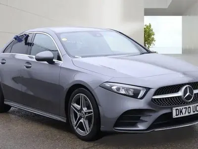 Used Mercedes A200 AMG line 163 HP (119 kW) 2020 Grey Sedan