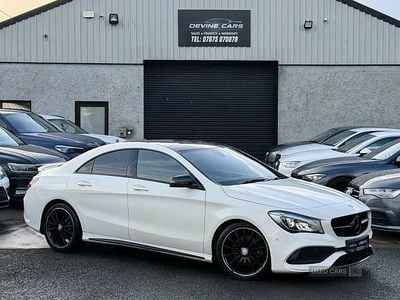Used Mercedes CLA220 AMG line 2017 White Sedan